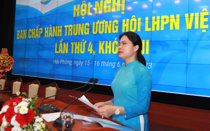 Phát biểu khai mạc của Chủ tịch Hội LHPN Việt Nam tại Hội nghị lần thứ 4 BCH Trung ương Hội LHPN Việt Nam (Khóa XIII)