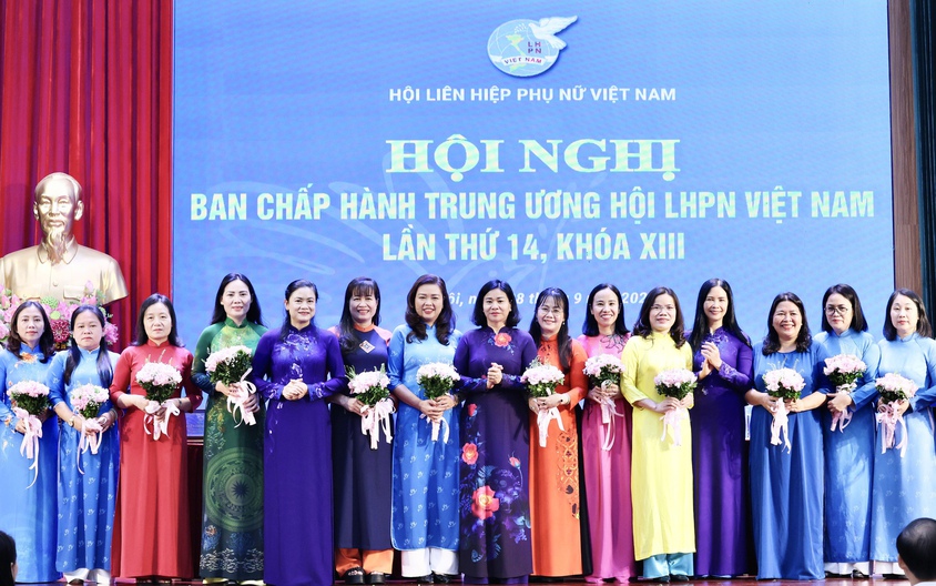 Toàn cảnh Hội nghị lần thứ 14 Ban Chấp hành TƯ Hội LHPN Việt Nam khóa XIII